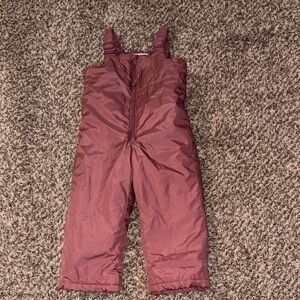Old Navy Kids Burgundy Overalls